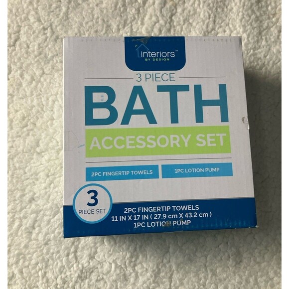 Modern Black Lotion Pump & Finger Towels Set – Stylish Bathroom Upgrade - Picture 2 of 8